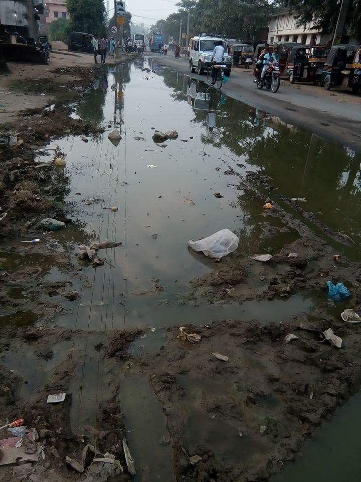 छठ पर्व में सफाई की कमी