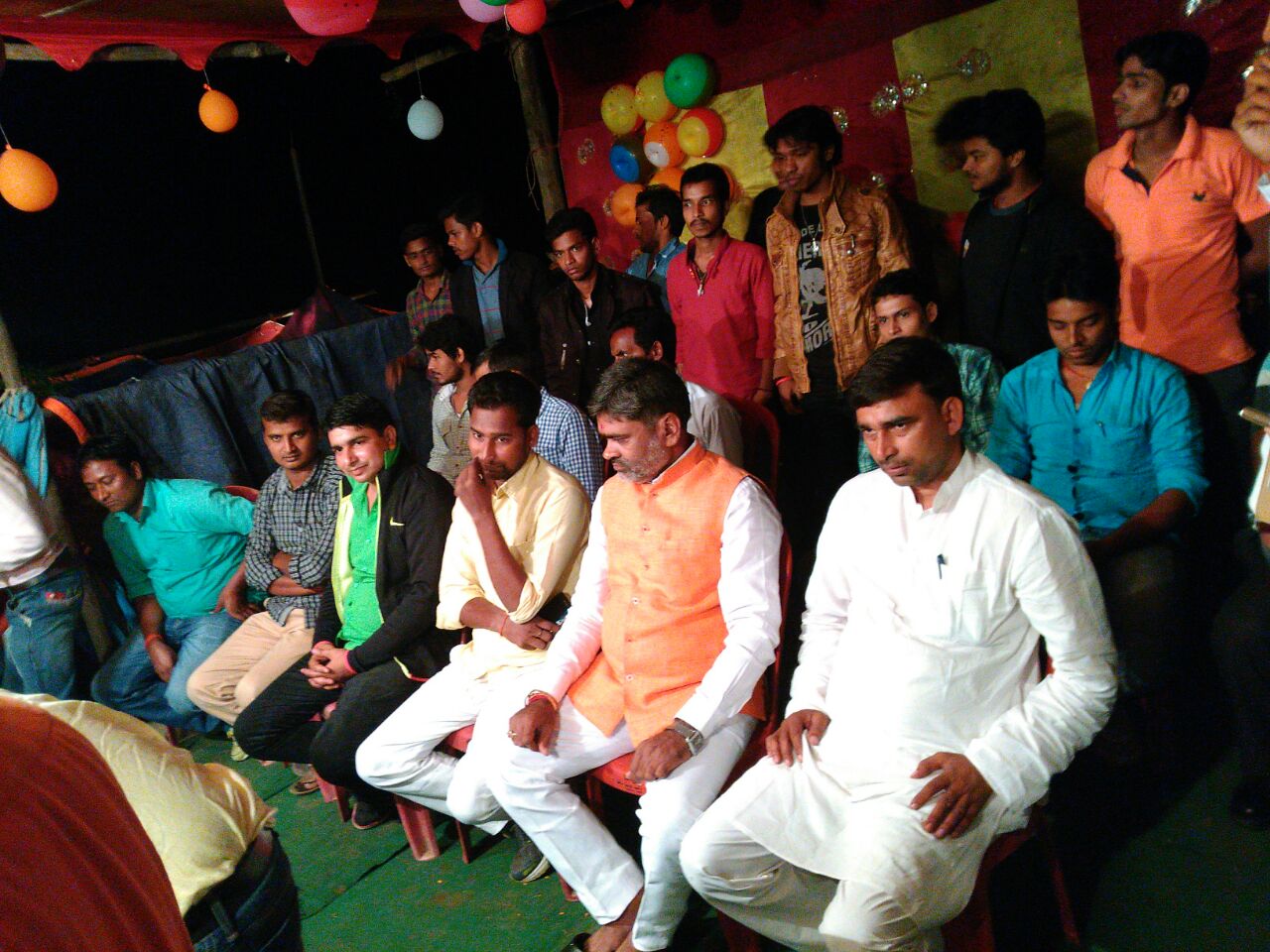 गोवर्धन पूजा के अवसर पर उमर बिगहा में सांस्कृतिक कार्यक्रम