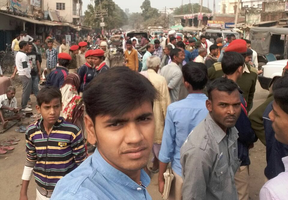 जन अधिकार पार्टी के द्वारा निकाला गया आक्रोश मार्च