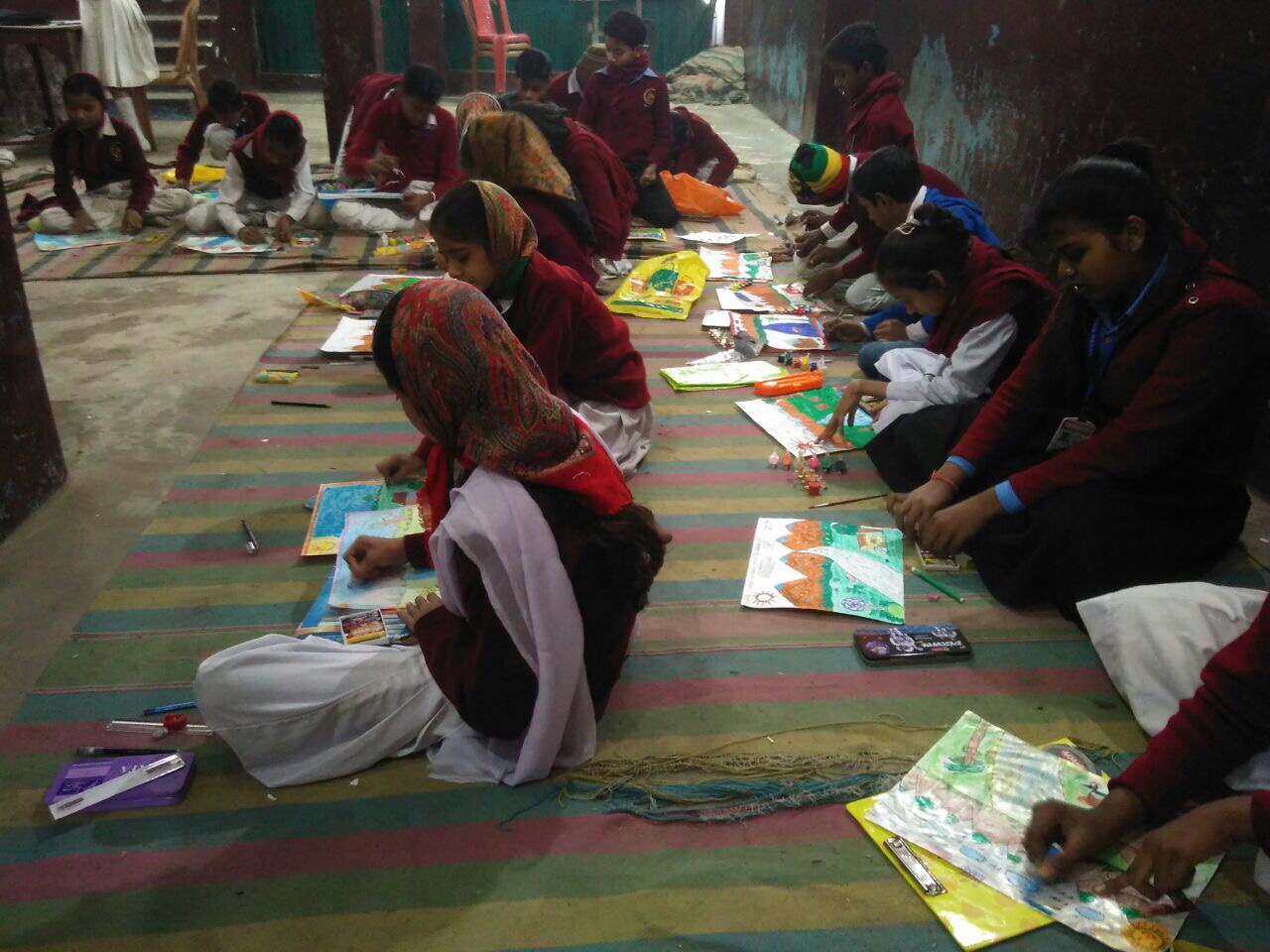 चित्रकला प्रतियोगिता में 22 प्रतिभागियों ने हिस्सा लिया- परिणाम 4 जनवरी को