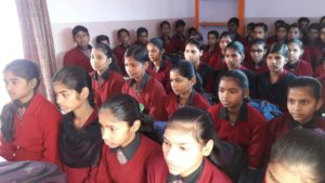 ज्ञान ज्योति शिक्षण केन्द्र में की गई सभा