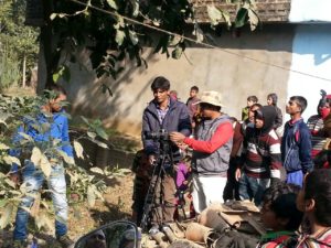 दाउदनगर में बन रहे लघु फिल्म की शुटिंग समाप्त