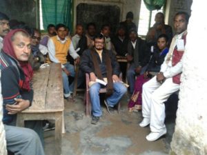 प्रखण्ड कार्यक्रम समन्वयक ने मानव श्रृंखला को लेकर की बैठक