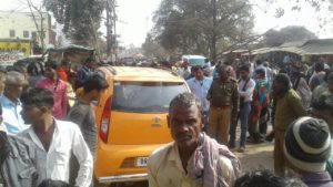 भखरूआं मोड़ पर एक कार ने दो को कुचला, एक की मौत तथा दूसरा गम्भीर रूप से घायल