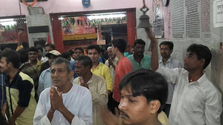 नए वर्ष के पहले दिन हनुमान मंदिर में श्रधालुओं की ज़बरदस्त भीड़