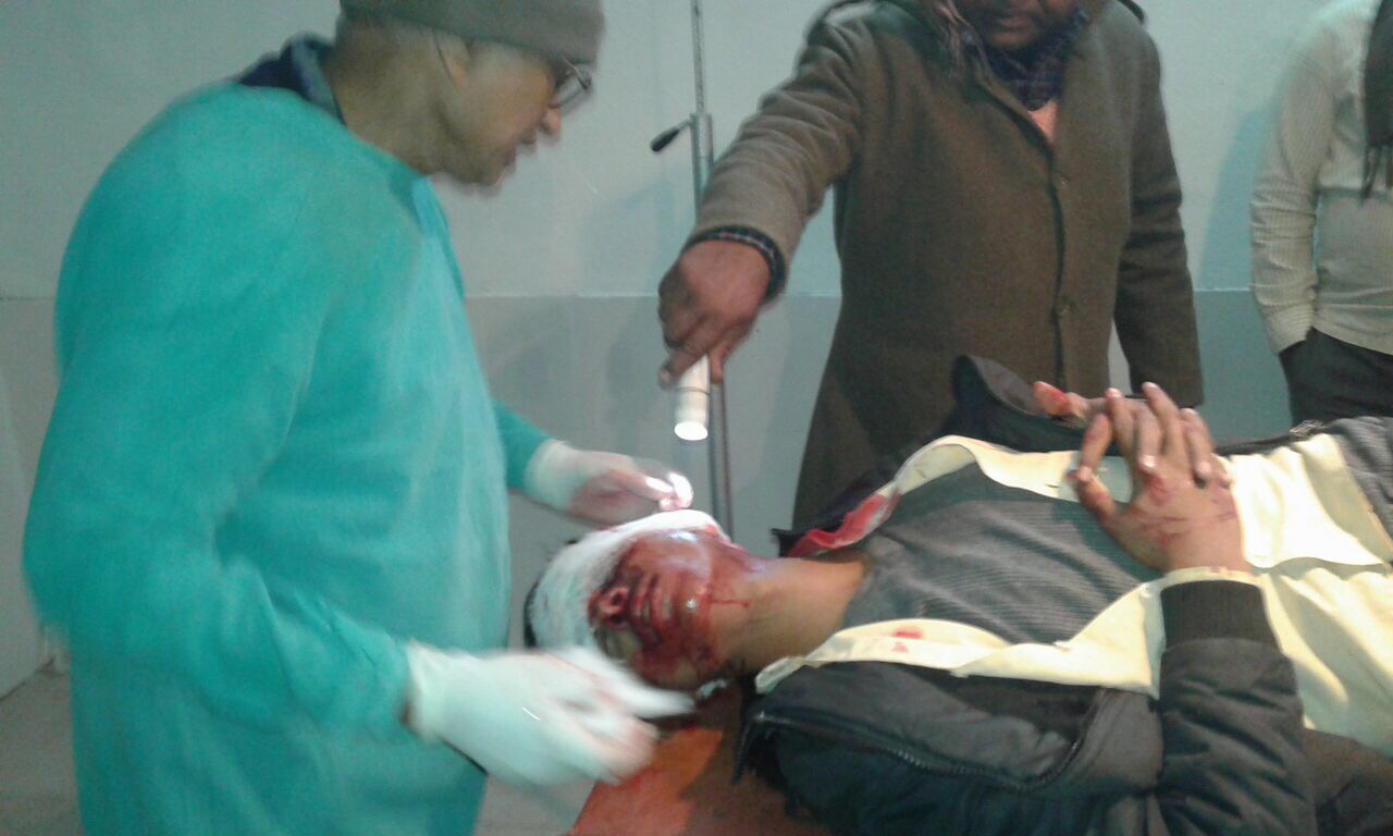 जानलेवा हमले में युवक ज़ख़्मी