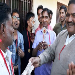 कैरम बोर्ड प्रतियोगिता का हुआ फाइनल मुकाबला