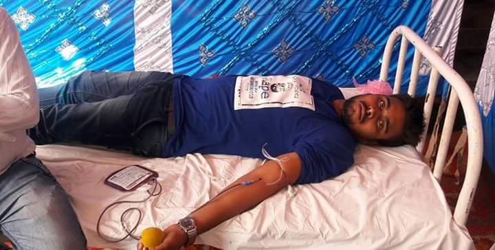 अमित गुप्ता के द्वारा रक्तदान ग्रुप की पहल अत्यंत सराहनीय कार्य :अभाविप