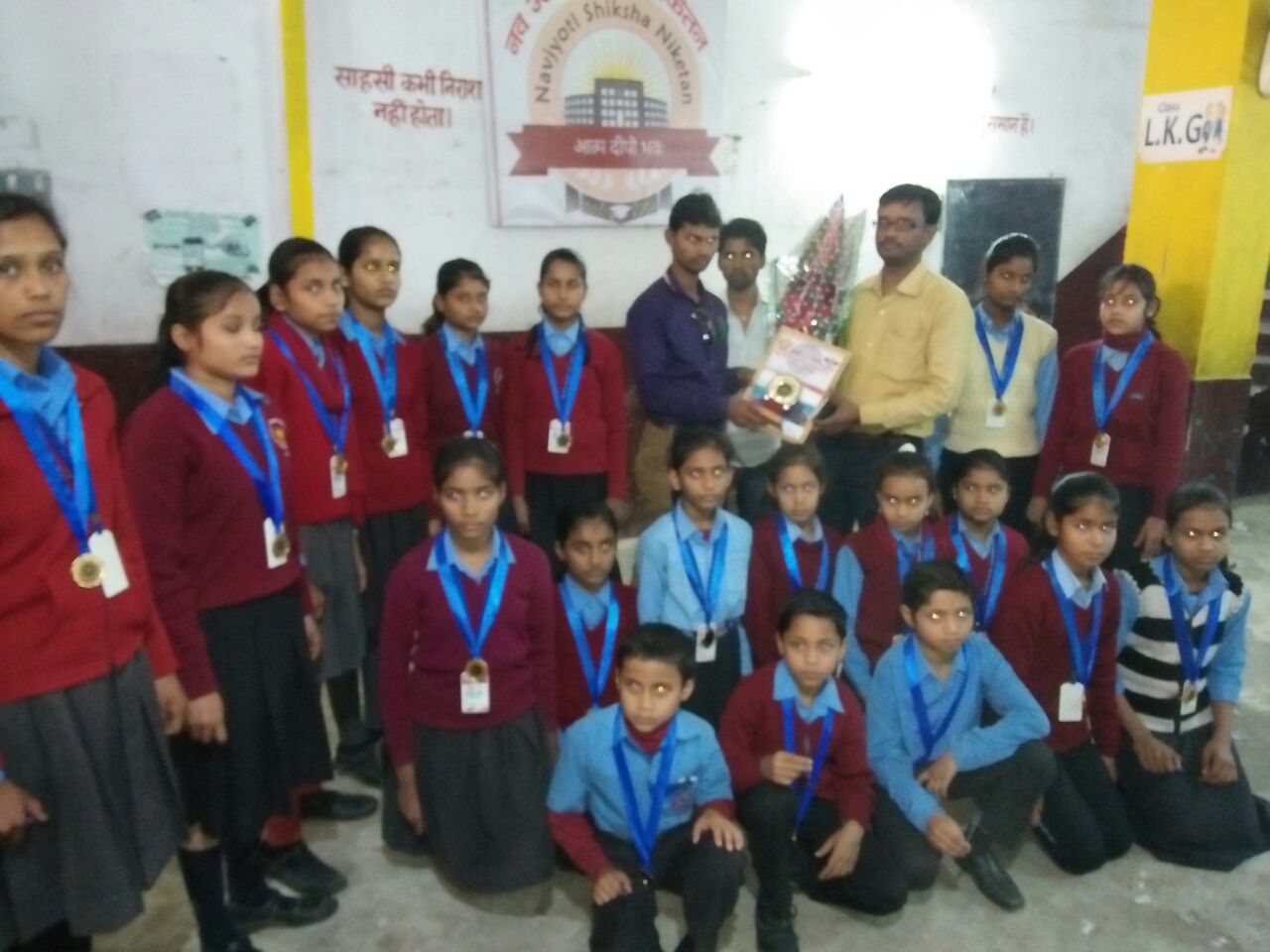 नव ज्योति शिक्षा निकेतन के बच्चों ने किया प्रतिभा का बेहतर प्रदर्शन