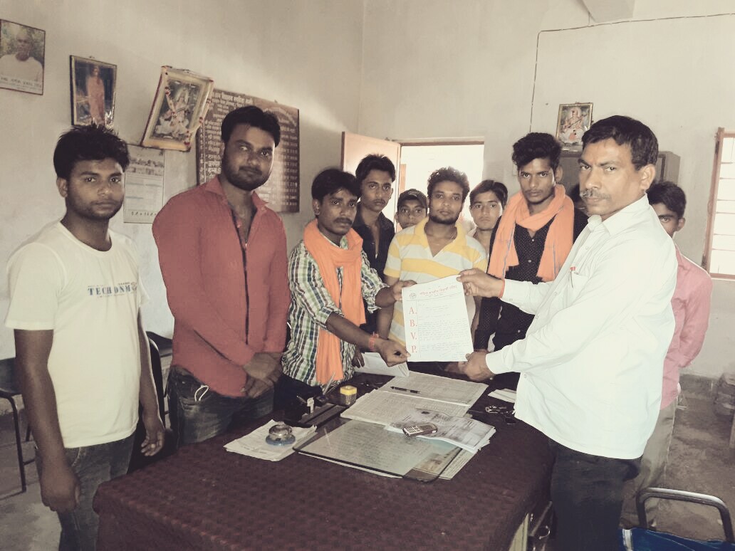 प्रधानाध्यापक और शिक्षक के विवाद में बर्बाद हो रहा छात्रों का भविष्य-अभाविप 