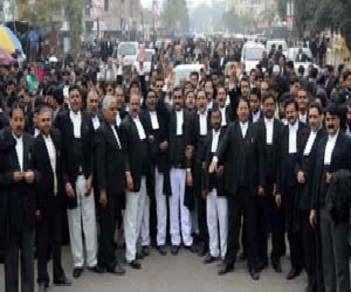 आज रहेगाअधिवक्ताओं का हडताल 