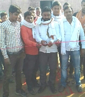 क्रिकेट मैच का हुआ उद्घाटन 