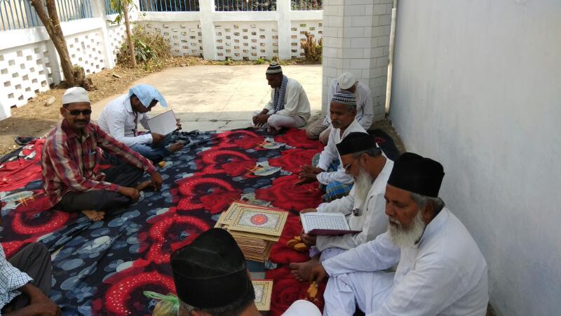 सलाना उर्स के मौके पर हुआ कुरानखानी का आयोजन
