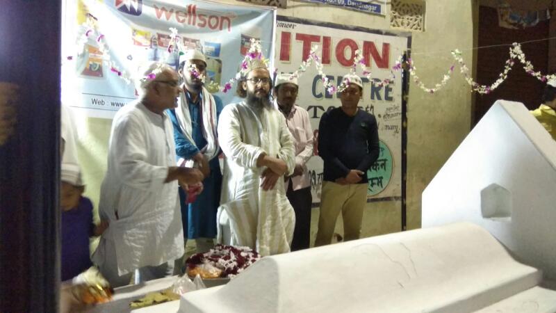 सलाना उर्स के मौके पर किया गया चादरपोशी