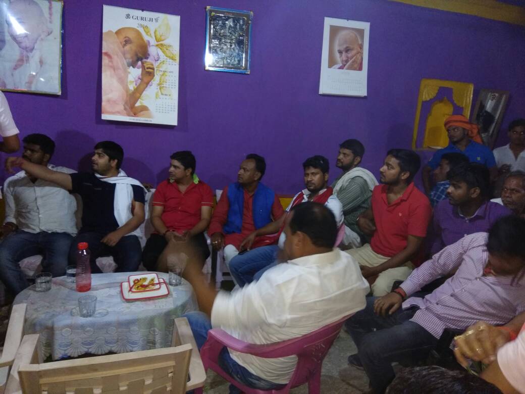 केंद्रीय मंत्री के बेटे का हुआ भव्य स्वागत