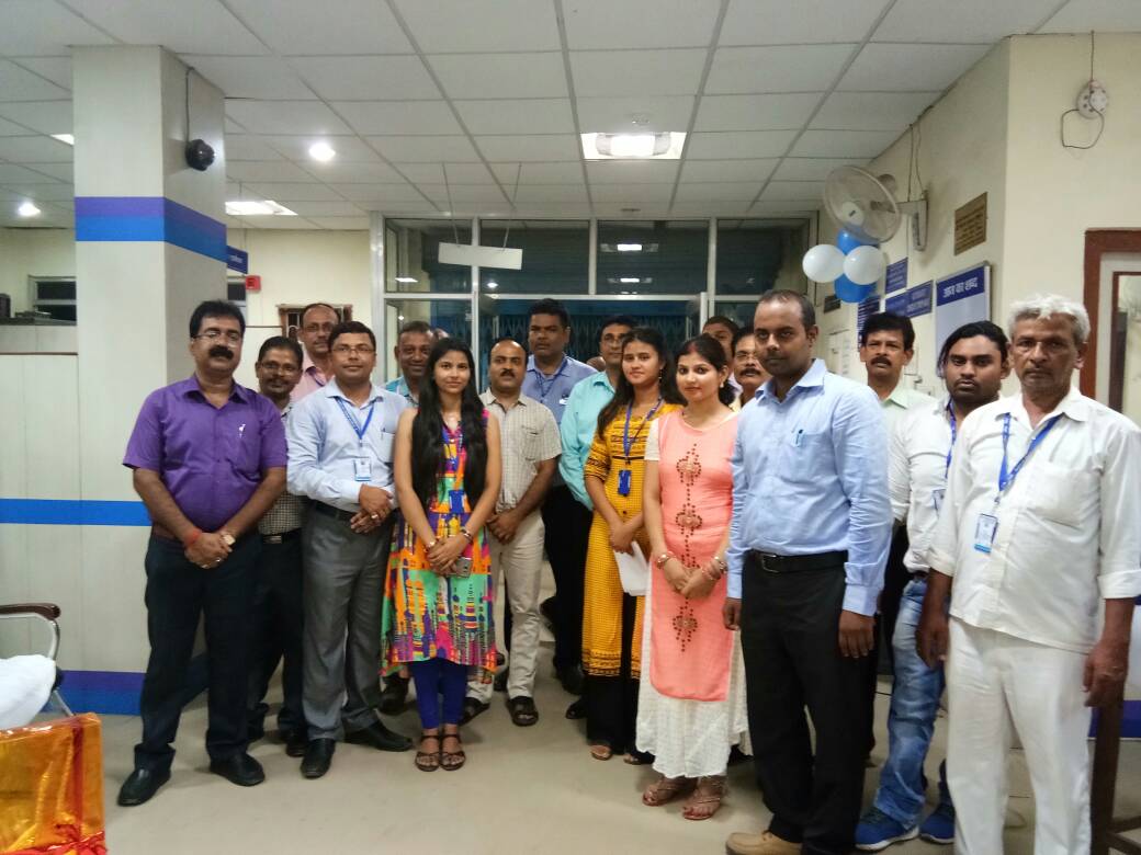 बेहतर कार्य के लिए अरविंद को मिला बेस्ट सपोर्टर अफसर का पुरस्कार 