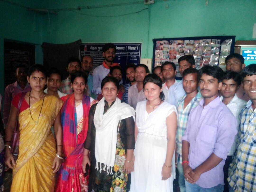 नेहरु युवा केंद्र के राष्ट्रीय स्वयं सेवकों ने पर्यावरण बचाने का लिया संकल्प 