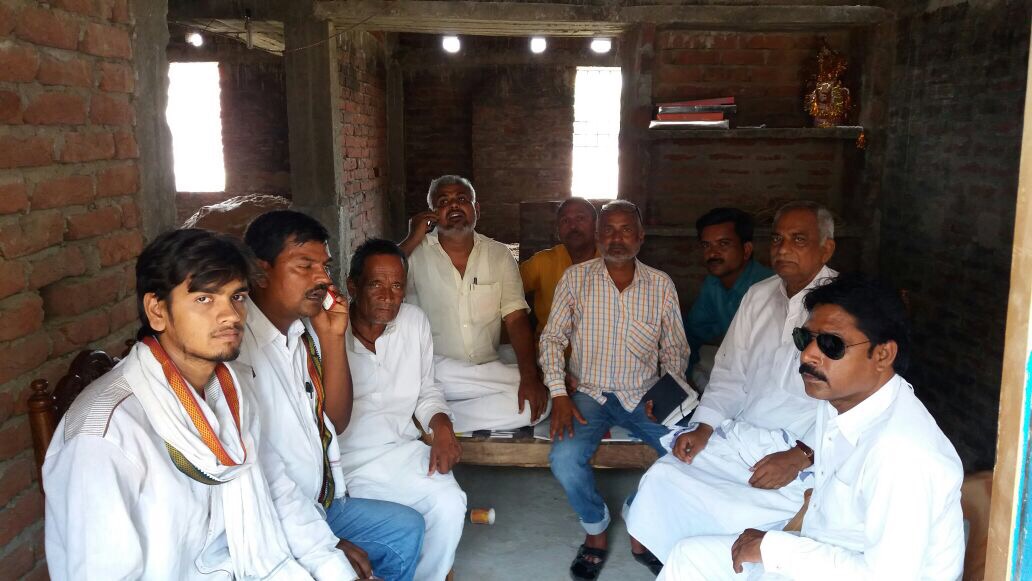 पार्टी प्रदेश प्रवक्ता के गिरफ़्तारी का किया गया विरोध