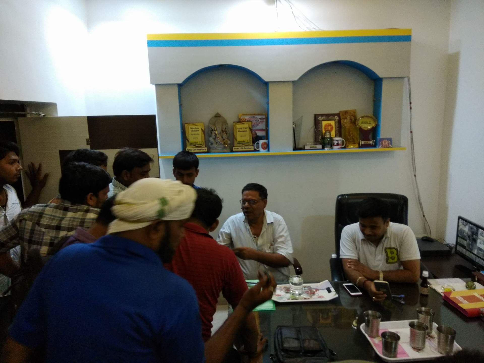  जी एस टी का निशुल्क रजिस्टेशन शिविर लगा