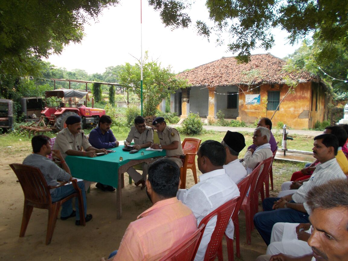 बकरीद व जीतीया पर्व को लेकर शांति समिति की बैठक सम्पन्न