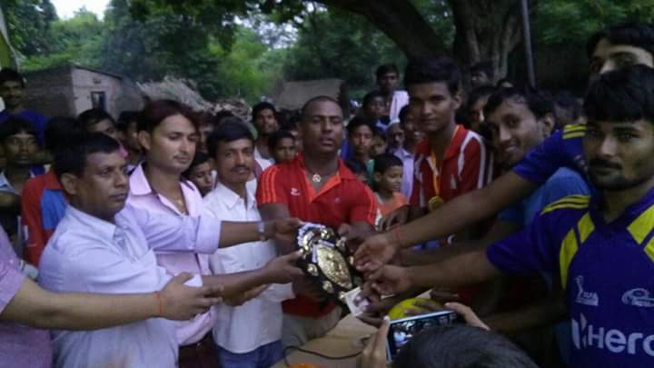 शहीद प्रमोद सिंह मेमोरियल फुटबॉल मैच में दाउदनगर रहा विजेता