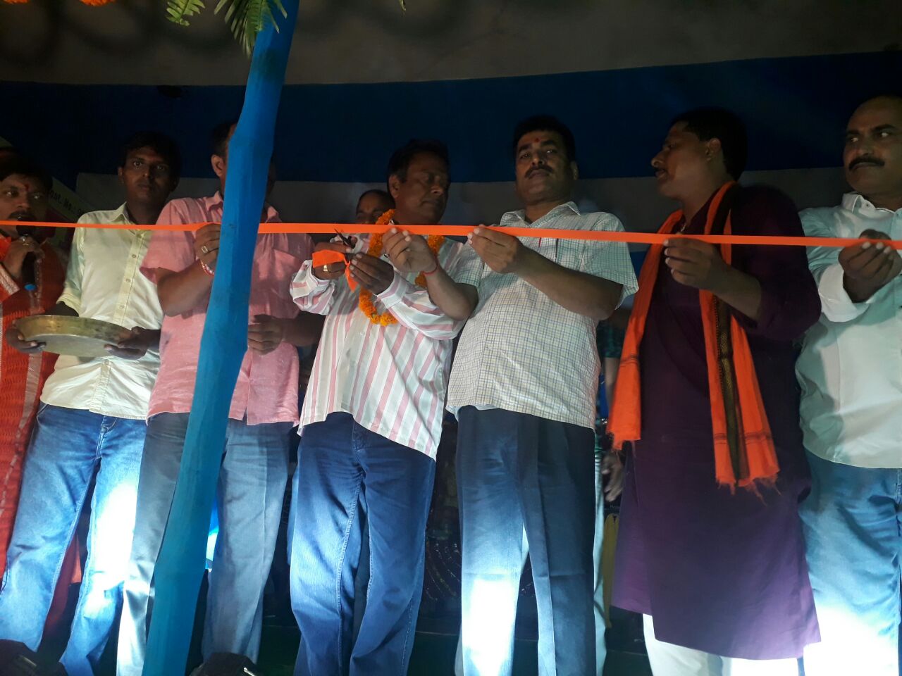 माता का जागरण का हुआ आयोजन