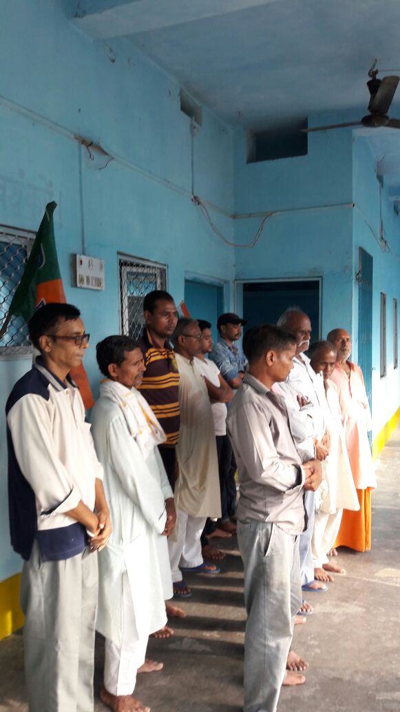 दिवंगत भाजपा नेता को दी गई श्रधांजलि