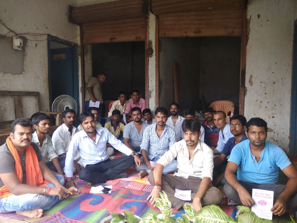  राष्ट्र की रक्षा के लिए बजरंग दल ने लिया संकल्प