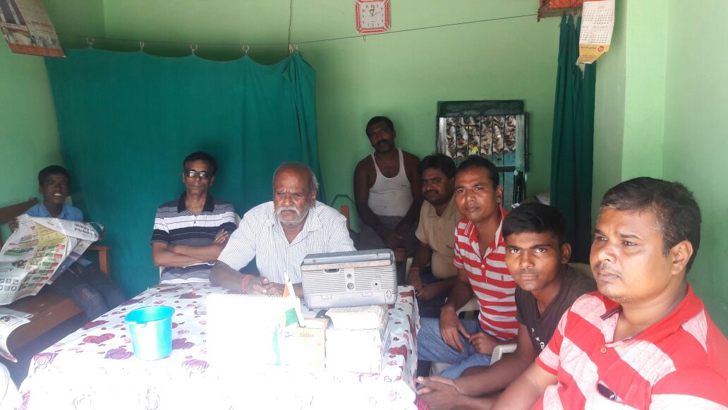   रेडियो पर सुनी गई  प्रधानमंत्री नरेंद्र मोदी की “मन की बात