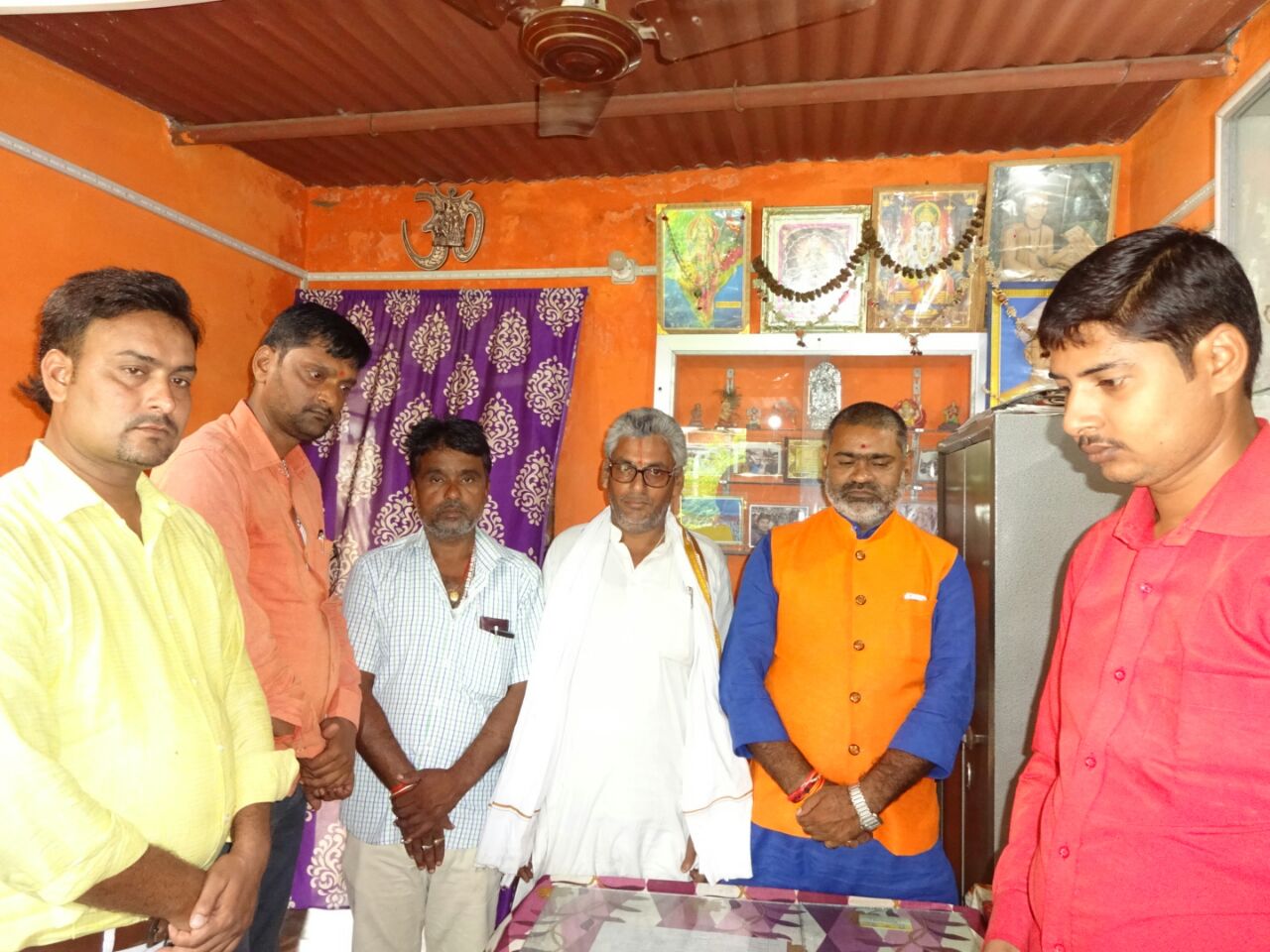 मिनी राम विलास सिंह एवं देवेन्द्र के निधन पर भाजपा ने किया शोक सभा