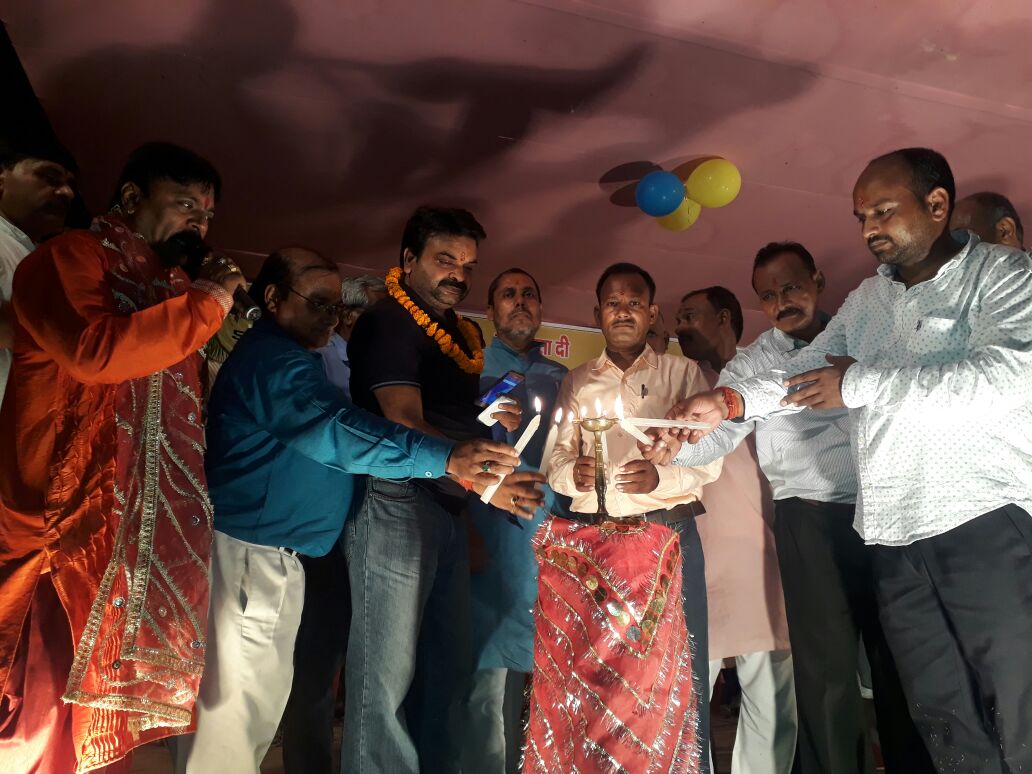 दुर्गापूजा के उपलक्ष्य में हुआ जागरण