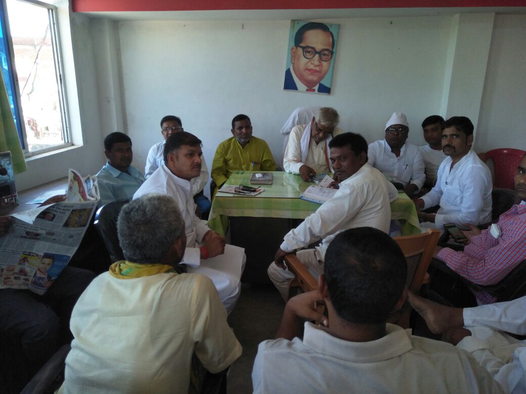 जदयू का मासिक बैठक संपन्न