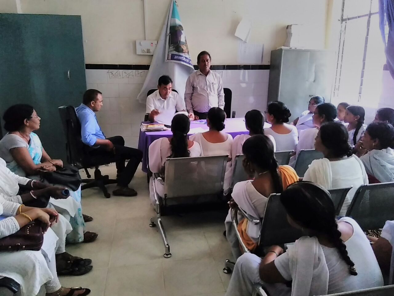  खून की कमी की पहचान और एनीमीया की रोकथाम का दिया गया प्रशिक्षण