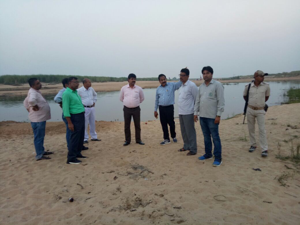 घाटों का निरीक्षण कर ज़रूरी इंतेज़ाम पर ज़ोर दिया गया