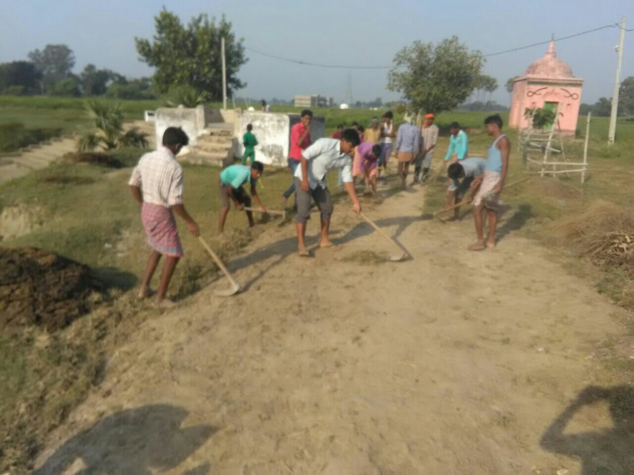 आस्था का महापर्व छठ को लेकर चलाया गया सफाई अभियान