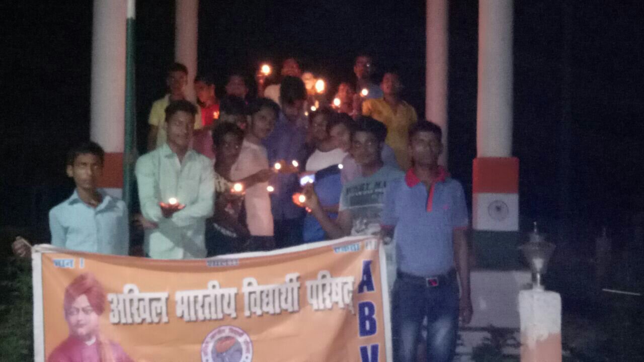 एक दिया शहीदों के नाम जरा याद करो कुर्बानी-अभाविप