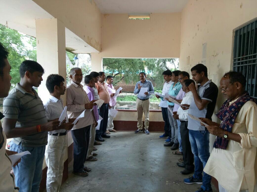 अपने राज्य को बाल विवाह व दहेज मुक्त बनाने के लिए लिया गया शपथ