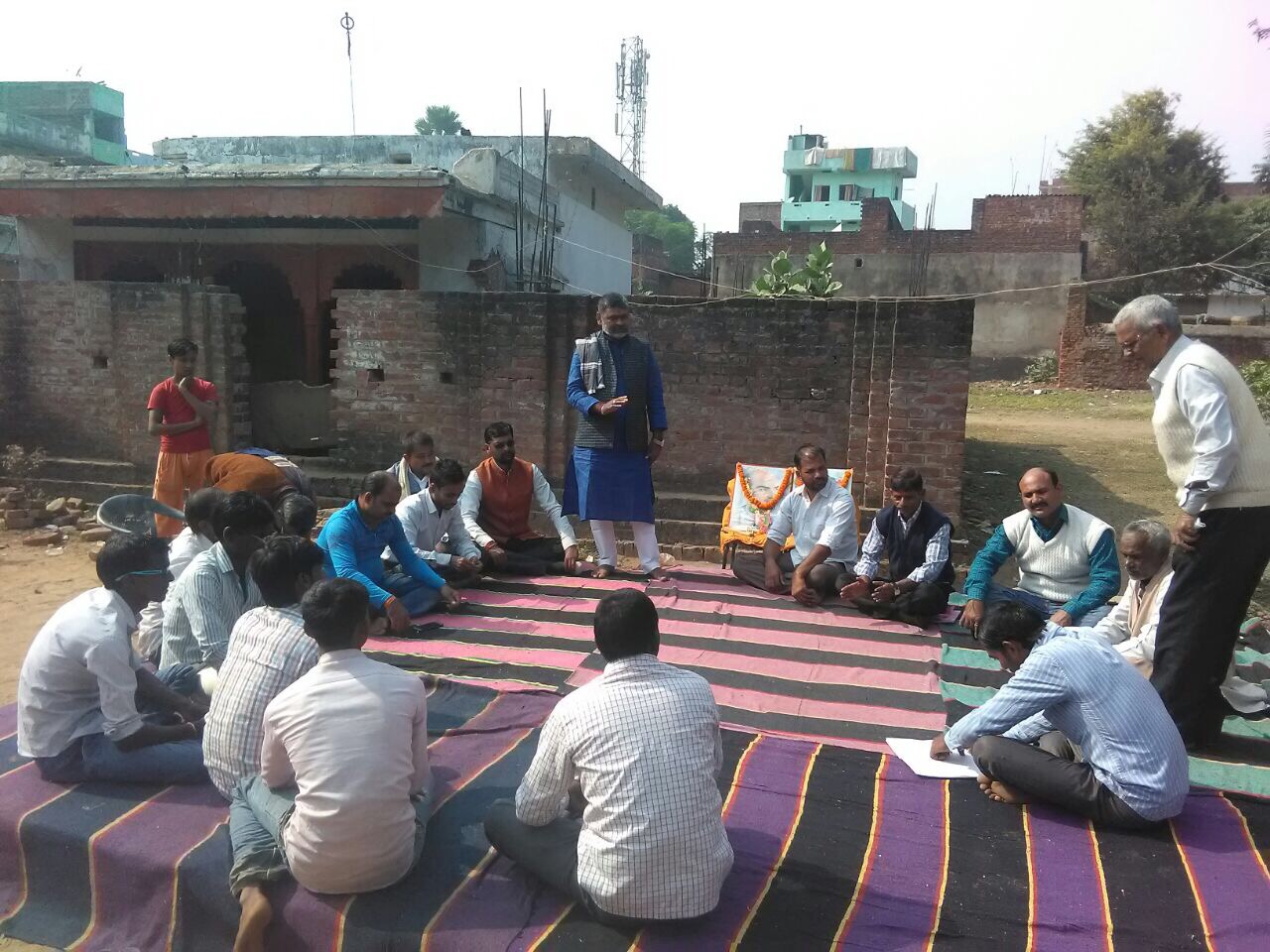 बीजेपी किसान मोर्चा की बैठक में केंद्र सरकार की योजनाओं पर हुई चर्चा