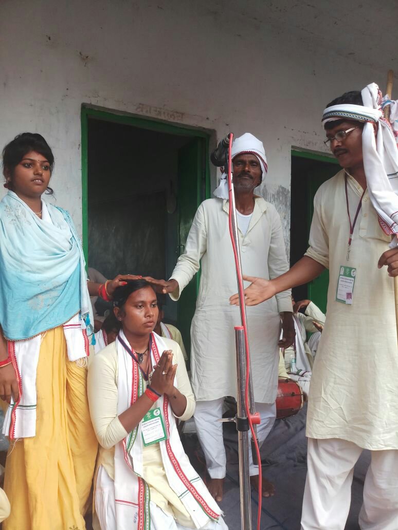 दहेज प्रथा व बाल विवाह को लेकर नुक्कड़ नाटक का किया गया आयोजन