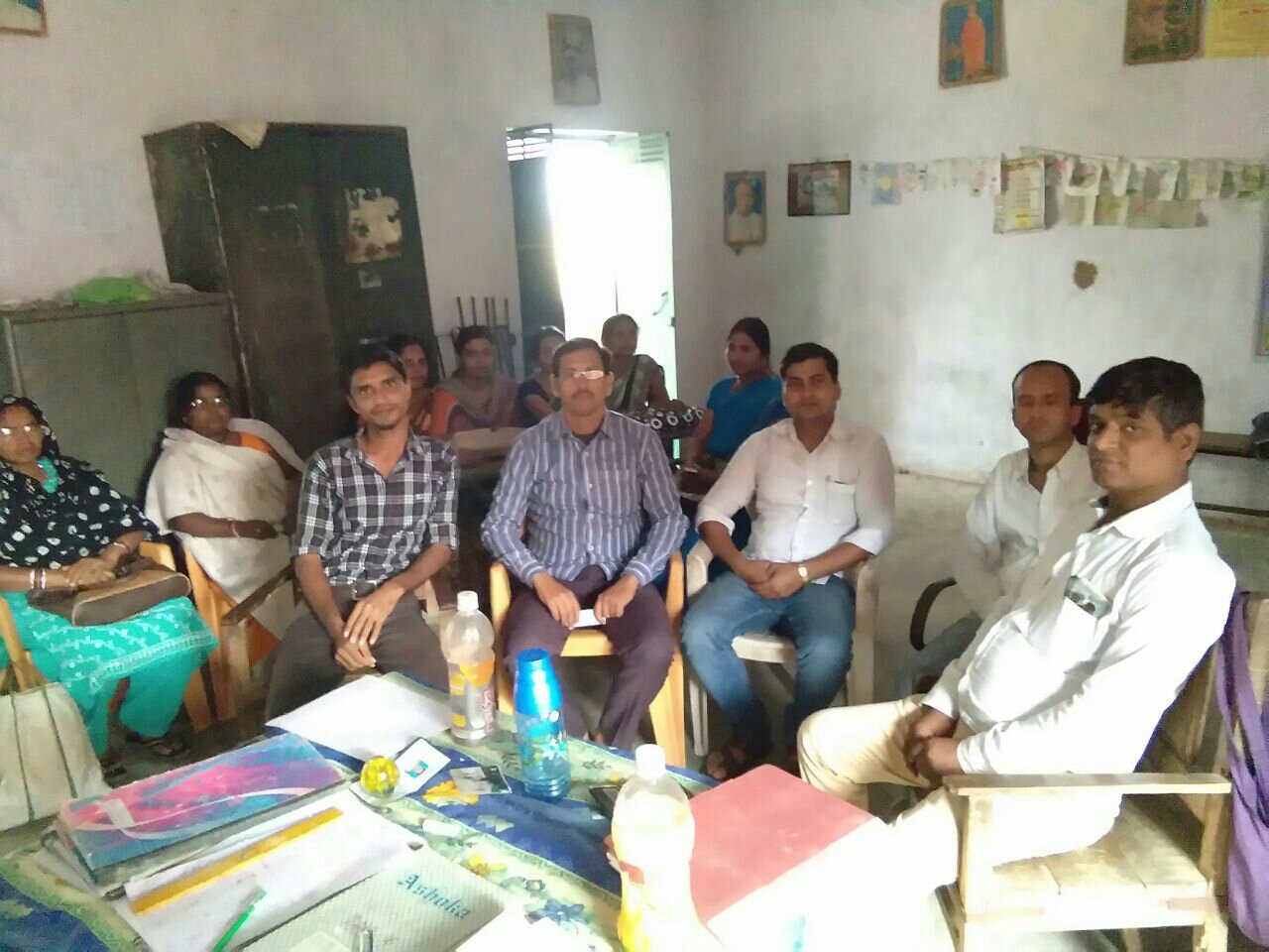 परिवर्तनकारी प्रारंम्भिक शिक्षक संघ की हुई संकुल स्तरीय बैठक