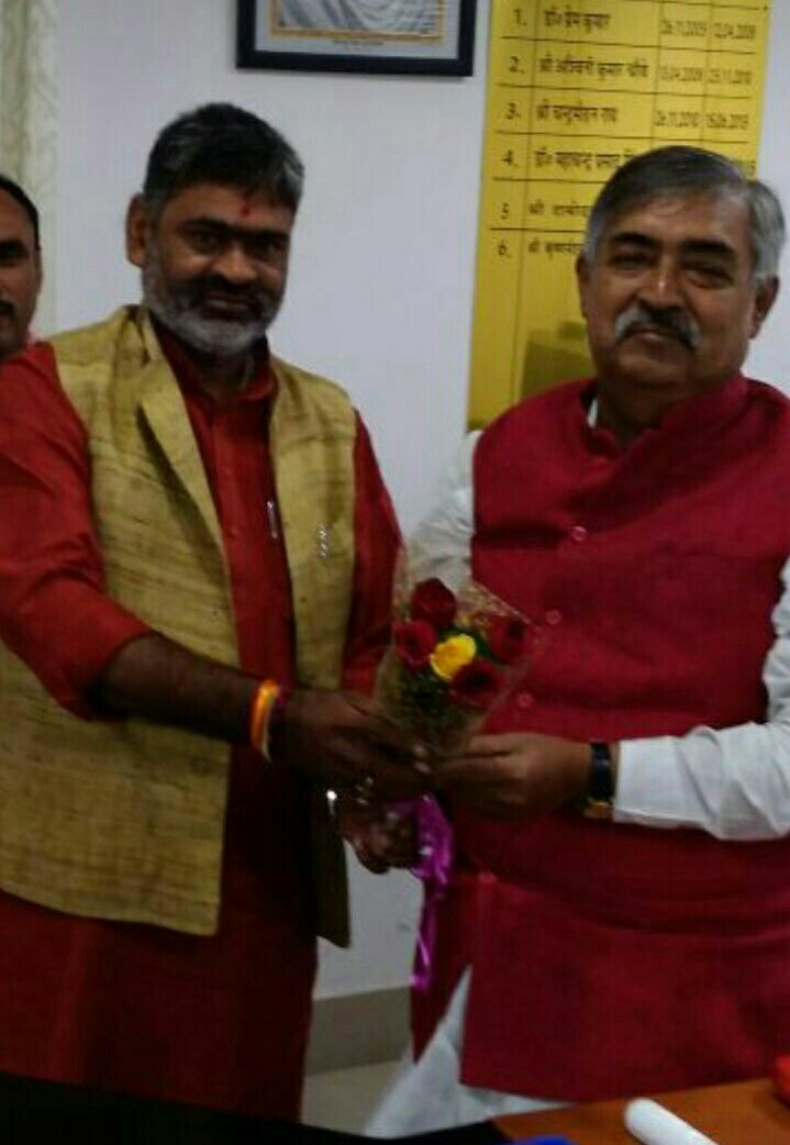 कल बिहार सरकार के लोक स्वास्थ्य अभियंत्रण मंत्री माननीय श्री विनोद नरायण झा का आगमन