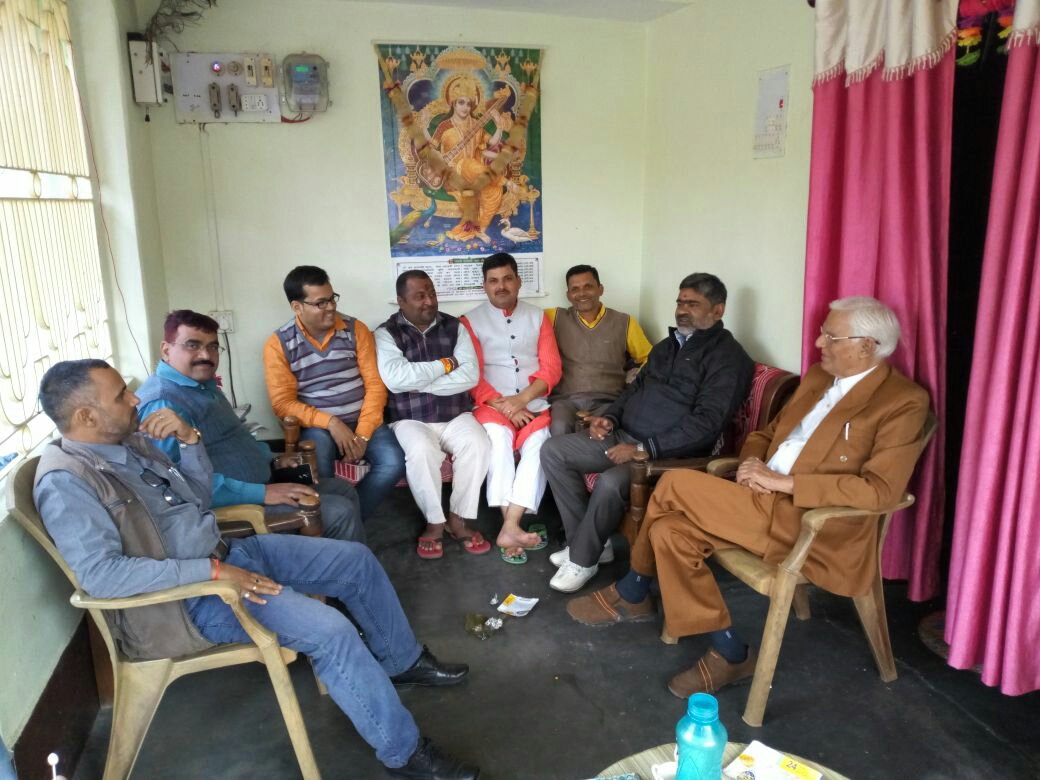 महामाना पंडित मदन मोहन मालवीय जयंती समारोह समिति की हुई बैठक