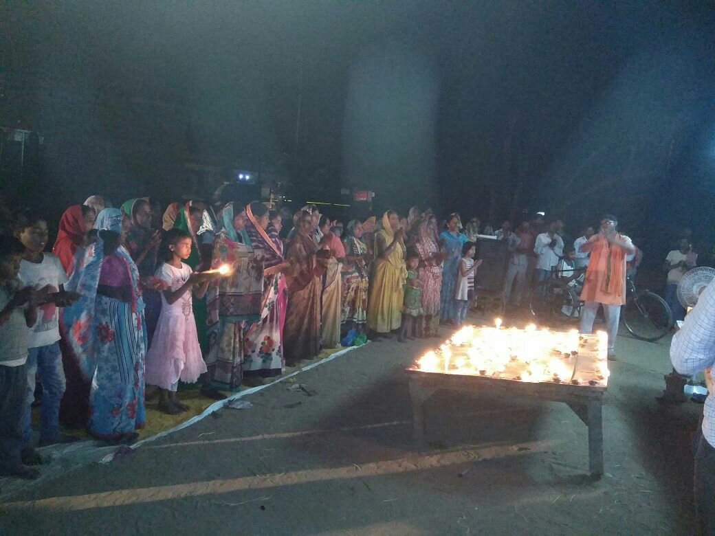 विराट दिप महायज्ञ का हुआ आयोजन  ।