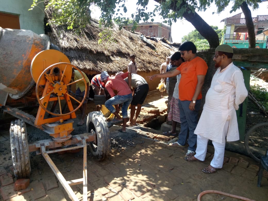 वार्ड संख्या 6 में 140 फ़िट लम्बी सड़क का हुआ निर्माण