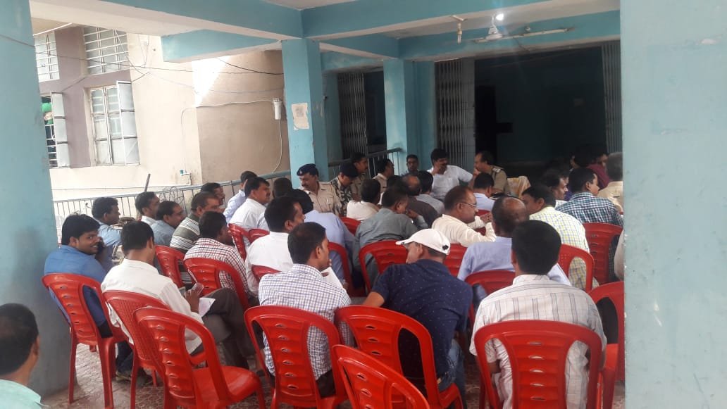 कड़ी सुरक्षा व्यवस्था का किया गया है प्रबंध।