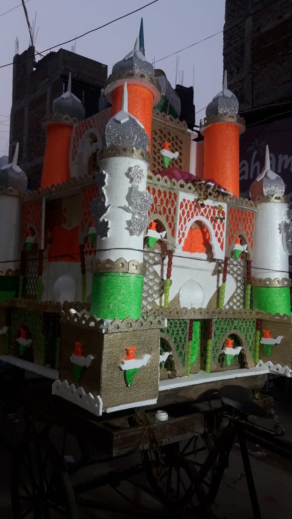 त्याग व बलिदान का पर्व मोहर्रम शांतिपूर्ण माहौल के बीच  संपन्न।