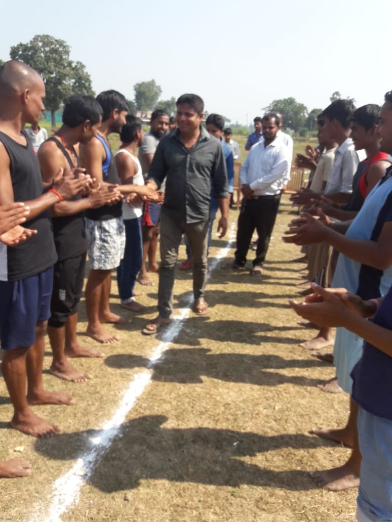 खेल से ग्रामीण प्रतिभा में आता है निखार