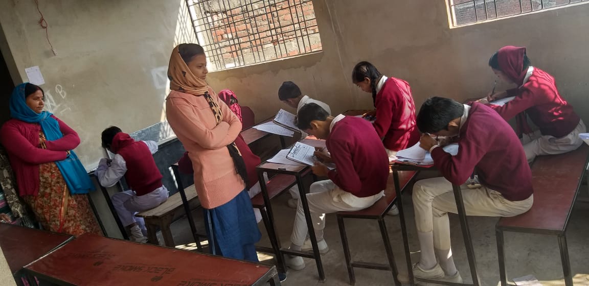 क्रिसमस डे के अवसर पर टैलेंट क्विज परीक्षा का हुआ आयोजन