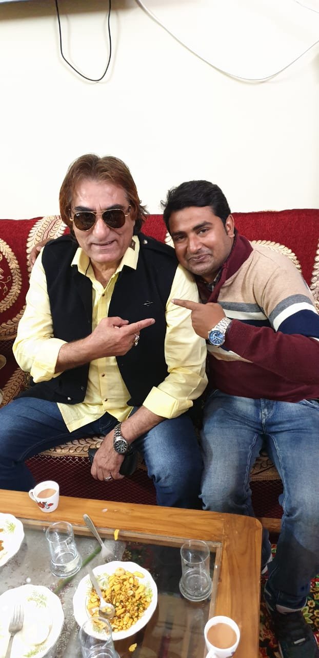 एक बार फिर दाउदनगर पहुंचे फ़िल्म अभिनेता अली खान।