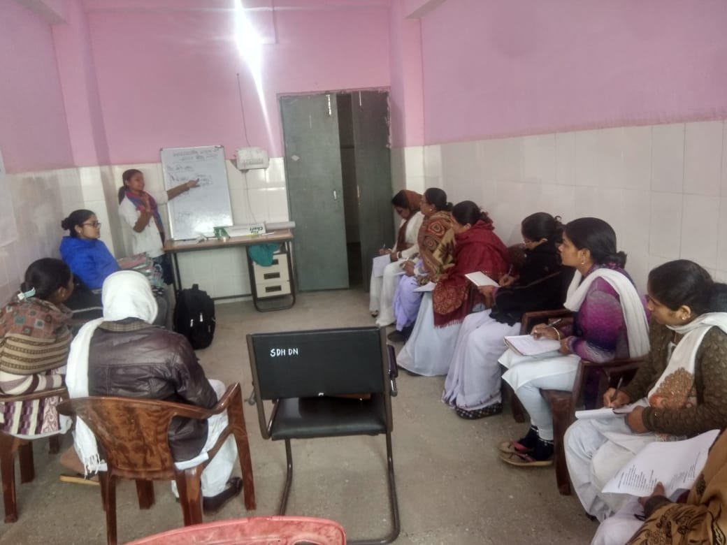 प्री एक्लेंपसिया के बारे में दिया गया प्रशिक्षण